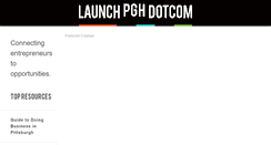 Desktop Screenshot of launchpgh.com